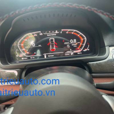 màn hình android theo xe BMW x1 2018