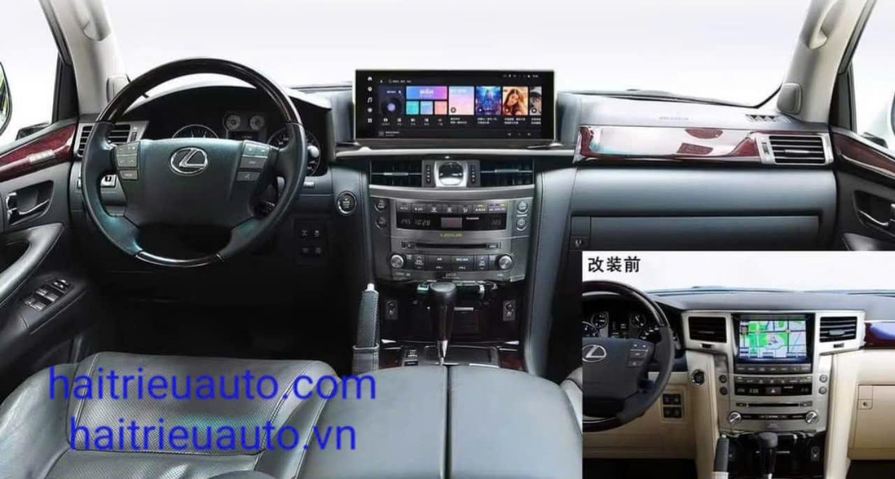 Nâng cấp màn hình lexus LX570 lên 2022 4 Image