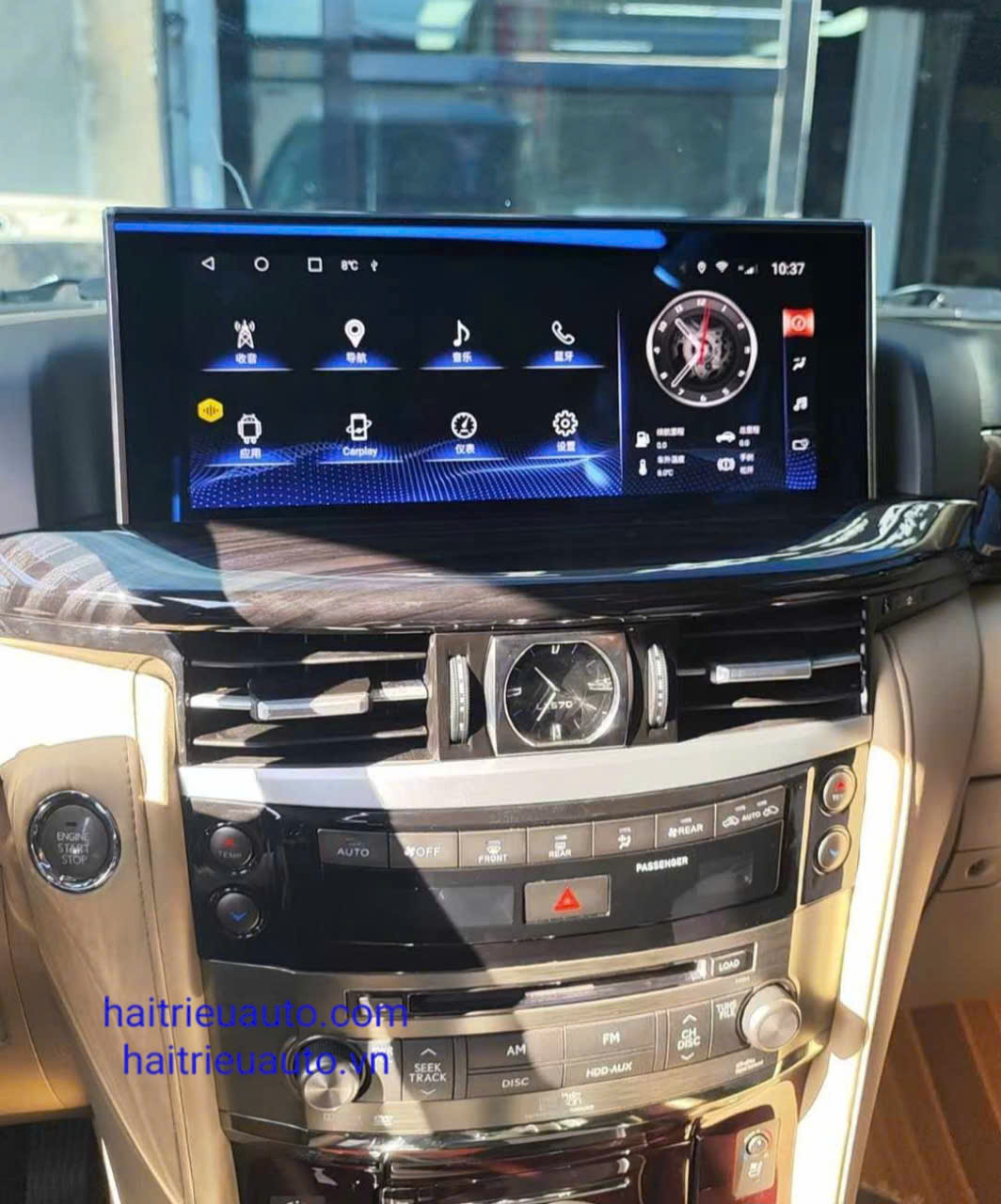 Nâng cấp màn hình lexus LX570 lên 2022 2 Image