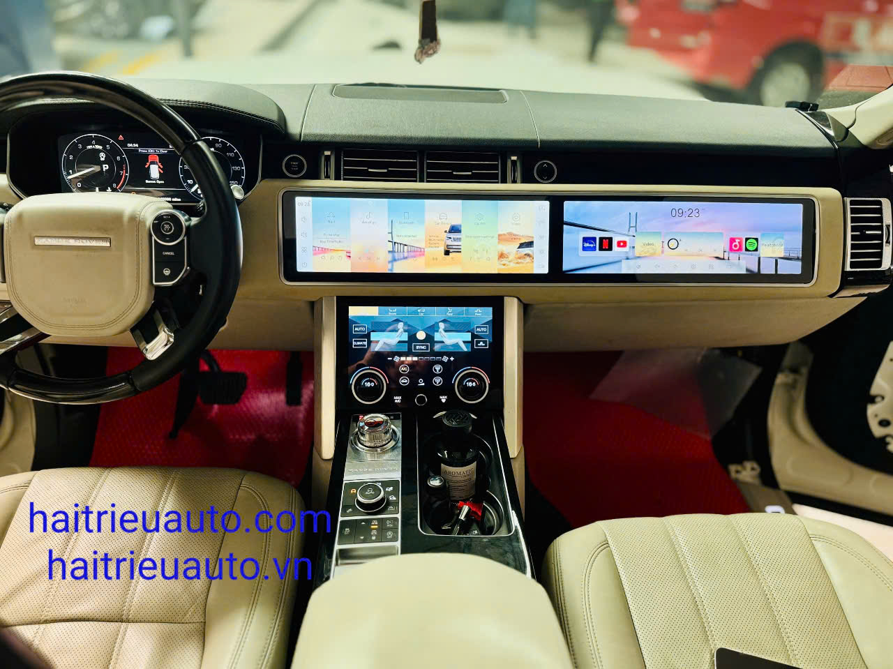 Màn hình android xe Range Rover Soprt 15.5in 4 Image