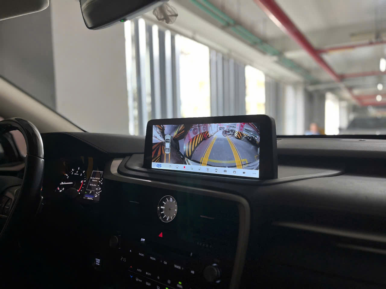 Màn hình android Omas 360 xe Lexus Rx 2020 6 Image