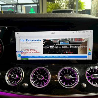 Màn hình phụ xe Mercedes E 2024