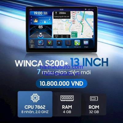 Màn hình android WInca S400+pro 360 2k DTS