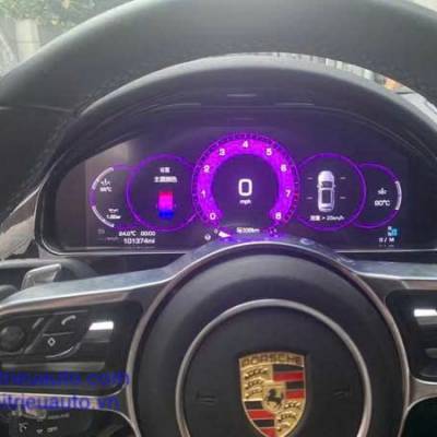 Ốp trang trí CACBON xe Porsche 2024