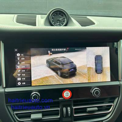 Nâng cấp màn hình porsche Cayenne mẫu 2024