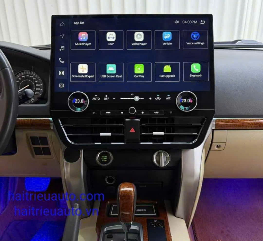 Màn hình android xe Toyota Land Cruiser 17inch 6 Image