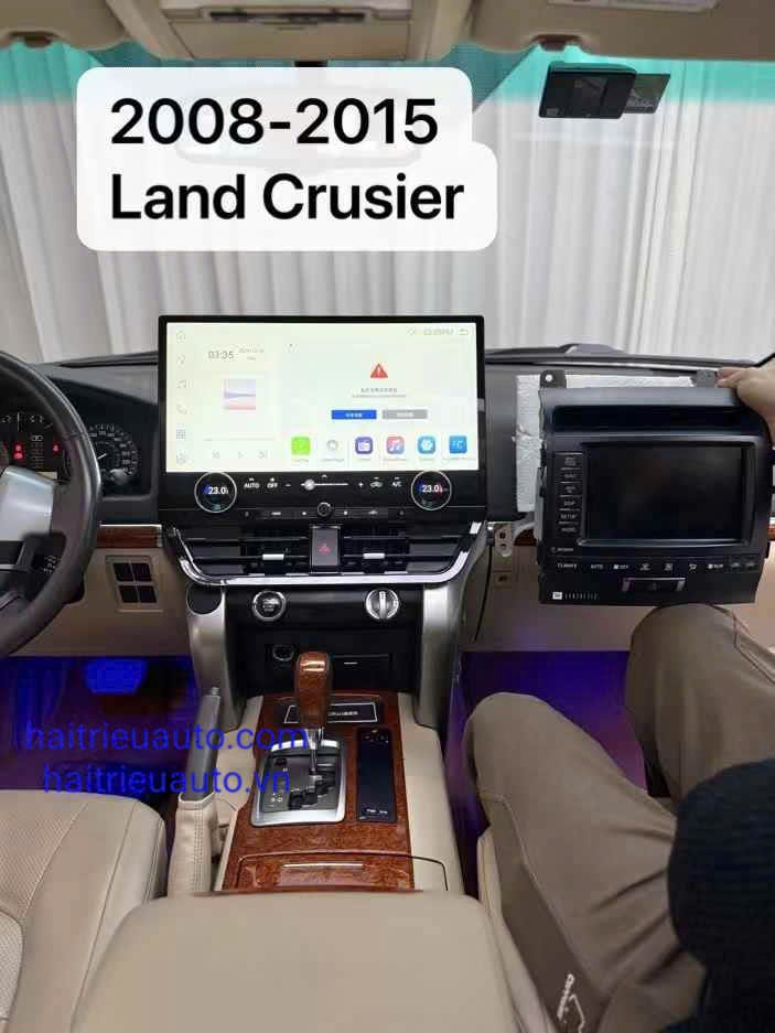 Màn hình android xe Toyota Land Cruiser 17inch 3 Image