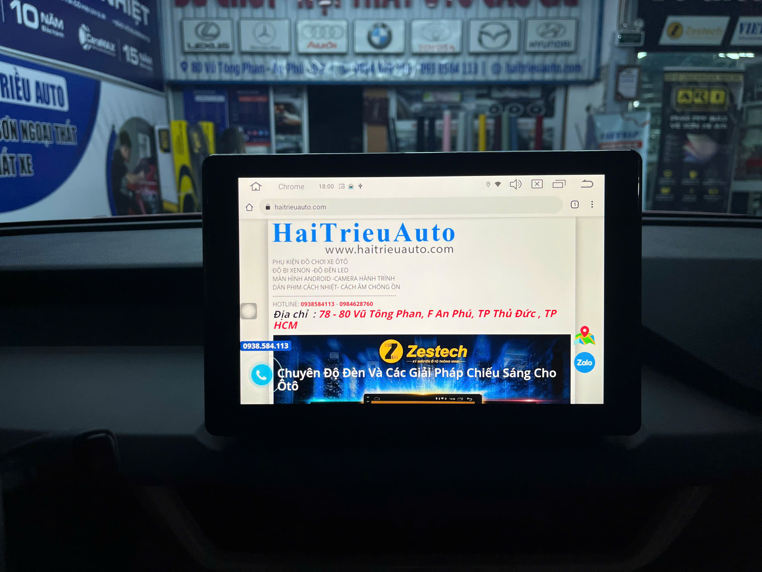 Màn hình android xe Vinfast VF3 5 Image