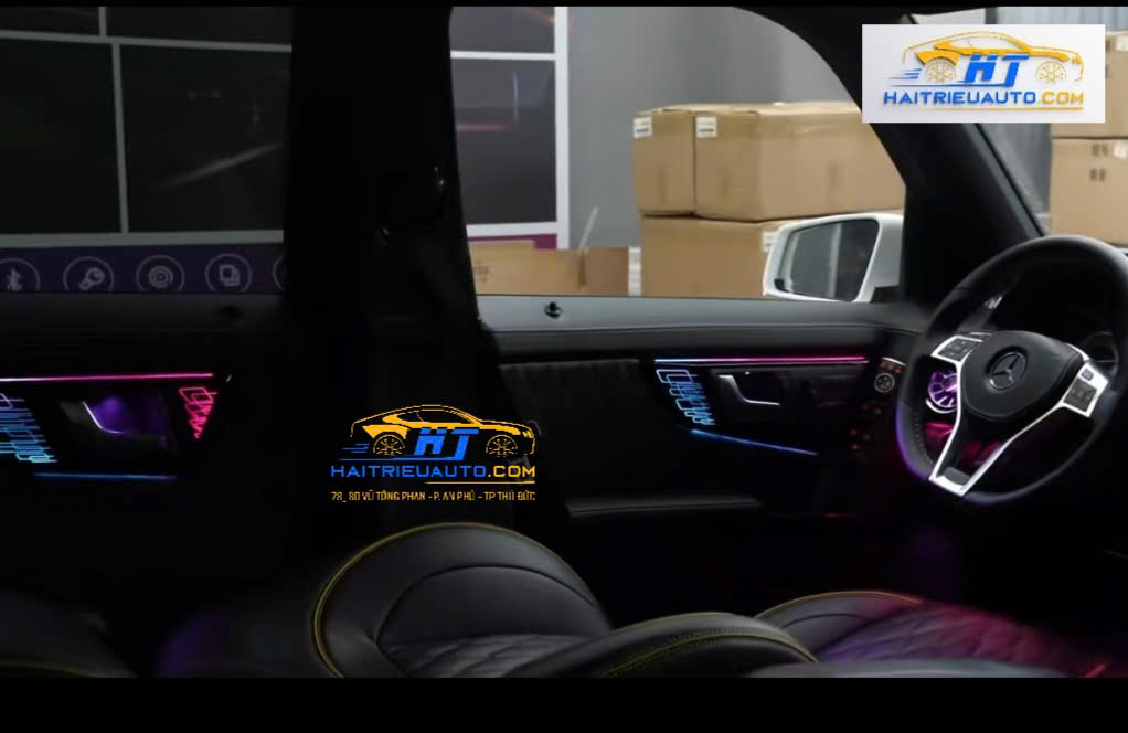 Đèn led nội thất xe Mercedes GLK 4 Image