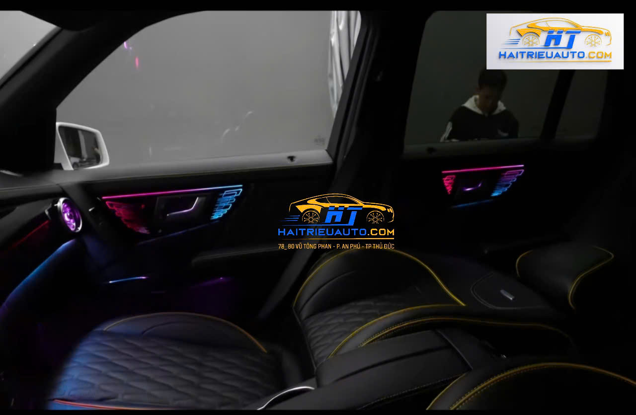 Đèn led nội thất xe Mercedes GLK 6 Image