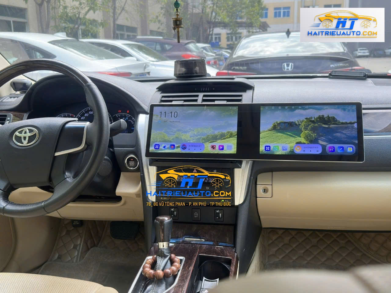 Màn hình android Omas A11 xe camry 2 Image