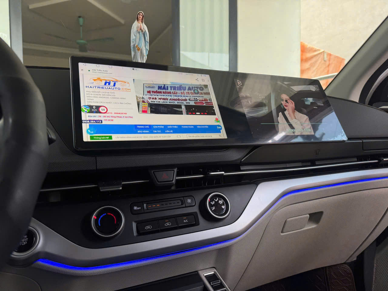 Màn hình android Omas A11 xe Kia Carens 4 Image