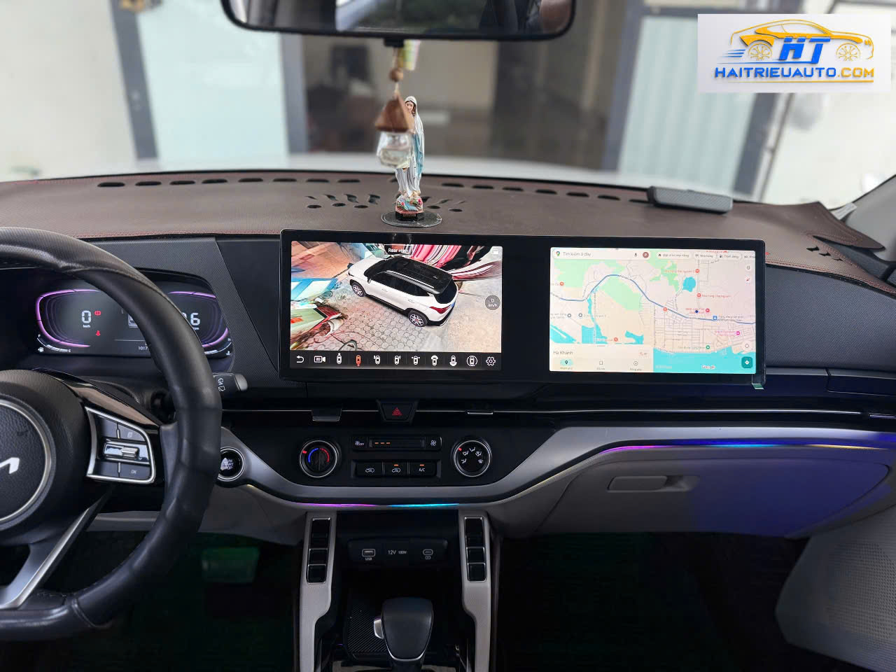 Màn hình android Omas A11 xe Kia Carens 5 Image