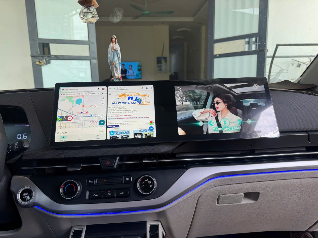Màn hình android Omas A11 xe Kia Carens 6 Image