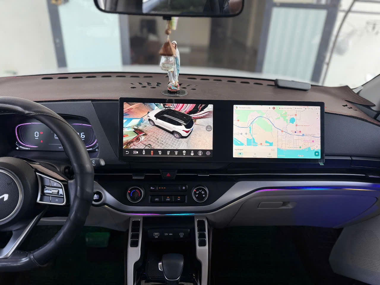 Màn hình android Omas A11 xe Kia Carens 7 Image