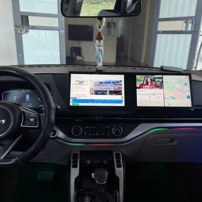 Nâng cấp cản trước xe kia carnival