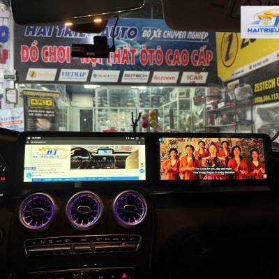Màn hình android Omas A12 xe Mercedes C