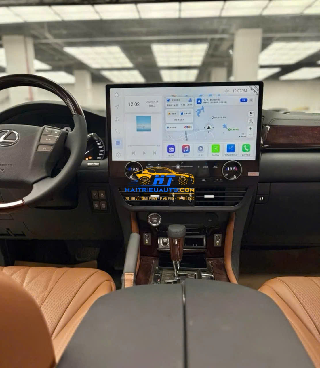 Màn hình android xe Lexus LX570 2008-2015 5 Image