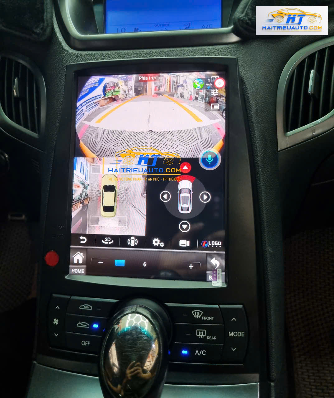 Màn hình tesla theo xe Hyundai Genesis 4 Image