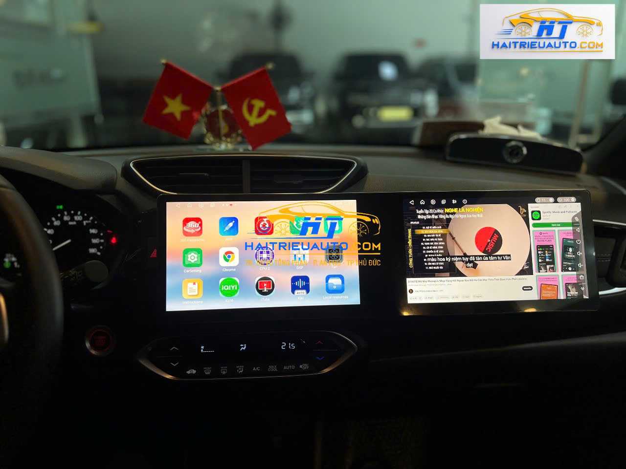 Màn hình android Omas A11 xe honda BR-V 3 Image