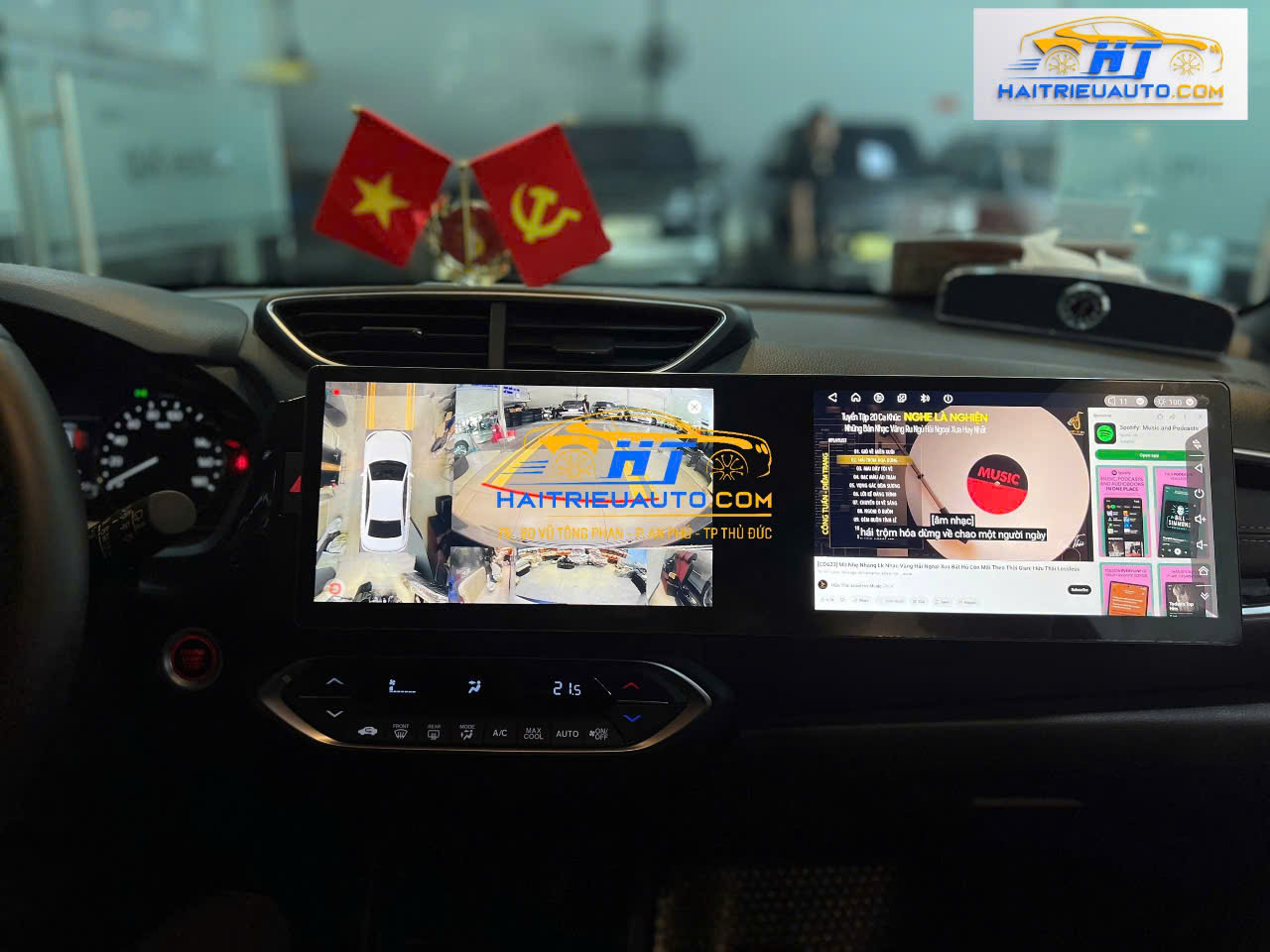Màn hình android Omas A11 xe honda BR-V 4 Image