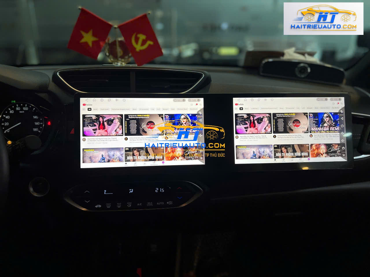 Màn hình android Omas A11 xe honda BR-V 5 Image