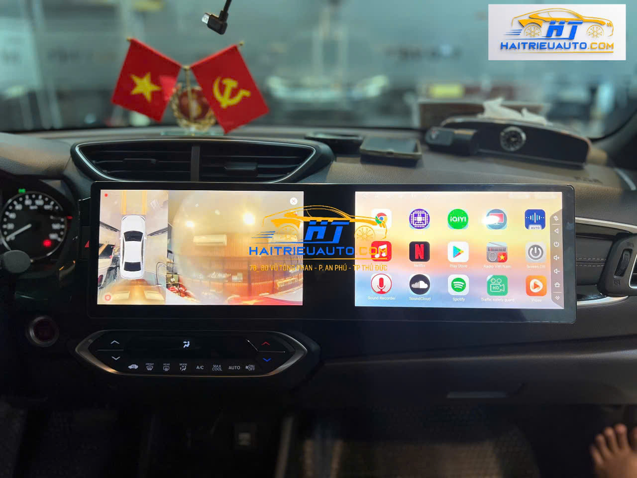 Màn hình android Omas A11 xe honda BR-V 6 Image