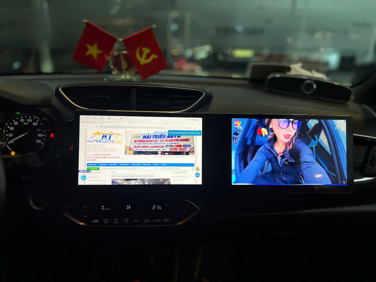 Màn hình android Omas A11 xe honda BR-V 2 Image