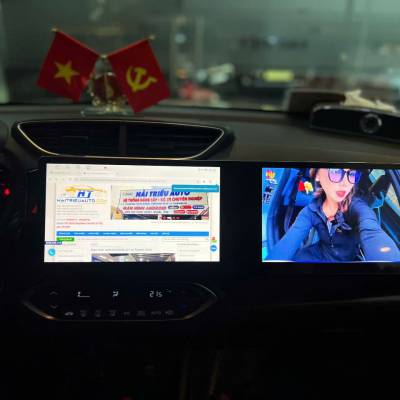 Màn hình android dài Omas A11 xe honda City