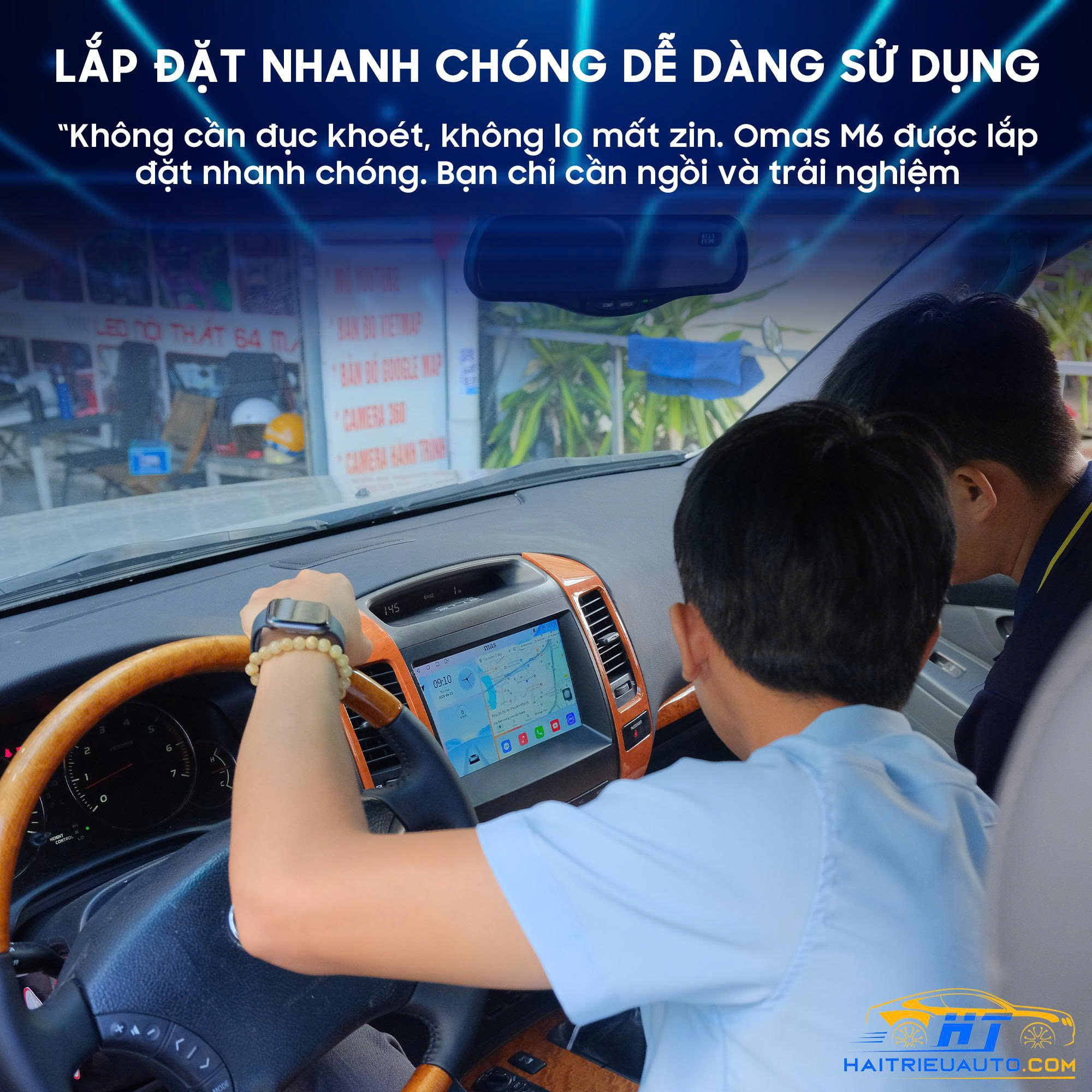 Màn hình android Omas M6 4 Image