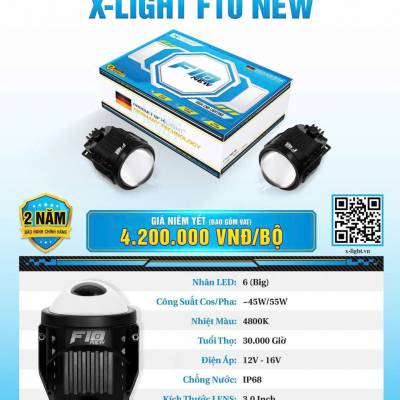 BI GẦM X-LIGHT F10 TURBO