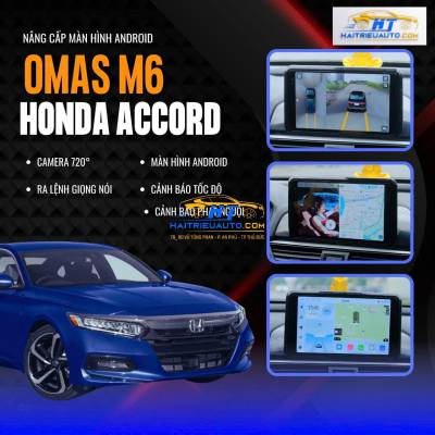 Màn hình android Omas M6 xe Fortuner
