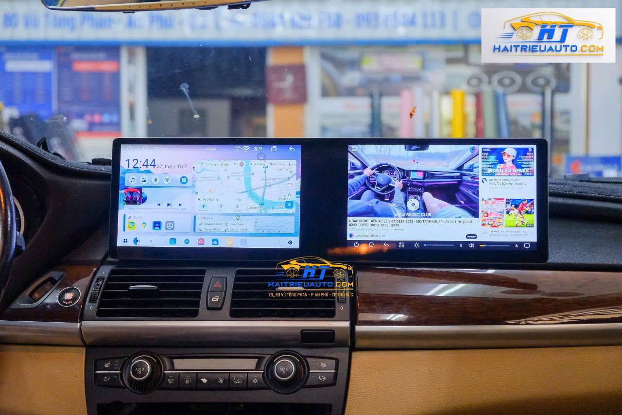 Màn hình android Omas A11 xe BMW X5