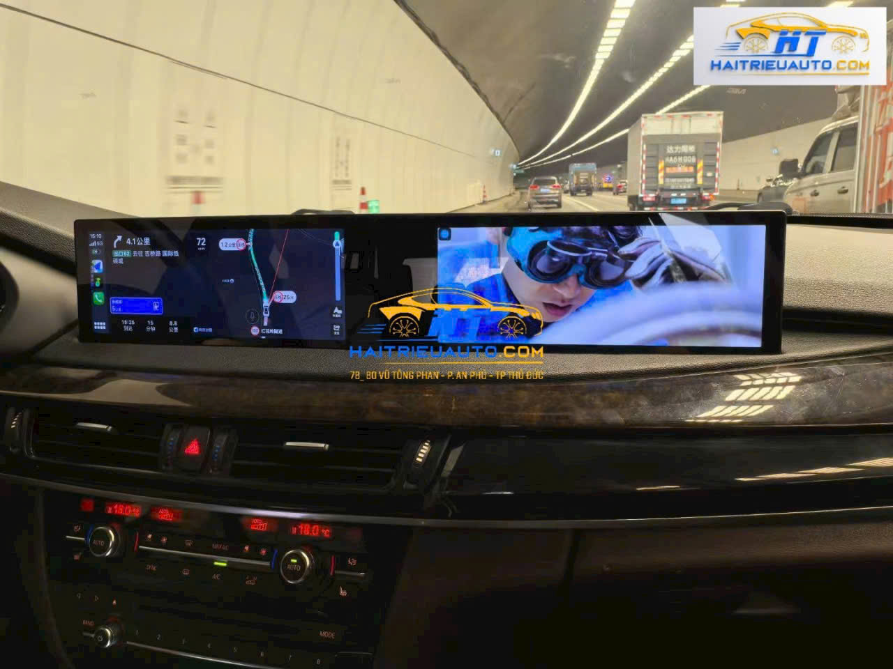 Màn hình android Omas xe BMW X6 2016 3 Image