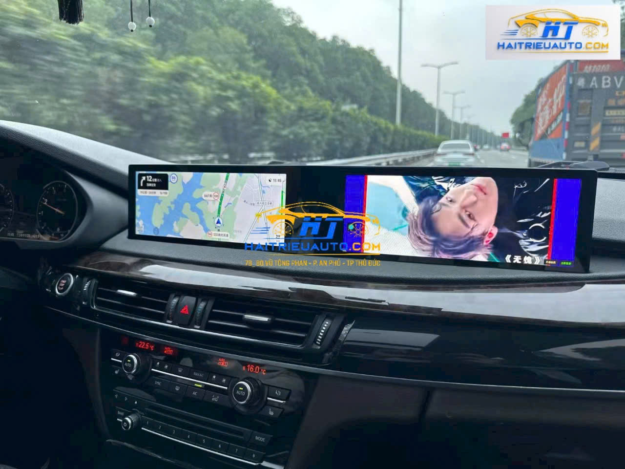 Màn hình android Omas xe BMW X6 2016 4 Image