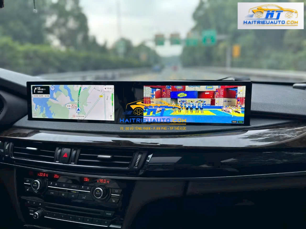 Màn hình android Omas xe BMW X6 2016 7 Image