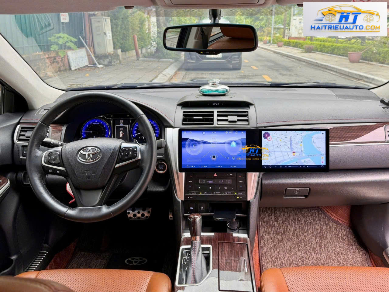 Màn hình android Omas A11 xe camry 4 Image