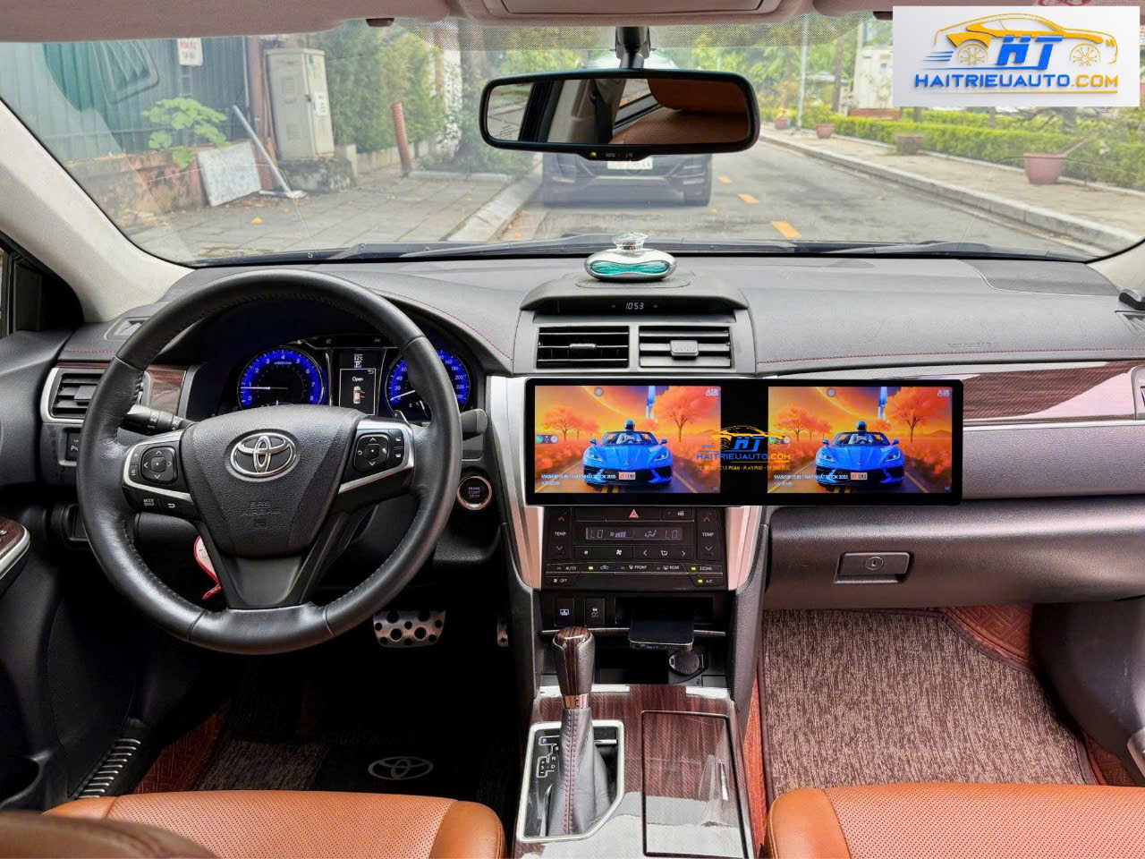 Màn hình android Omas A11 xe camry 6 Image