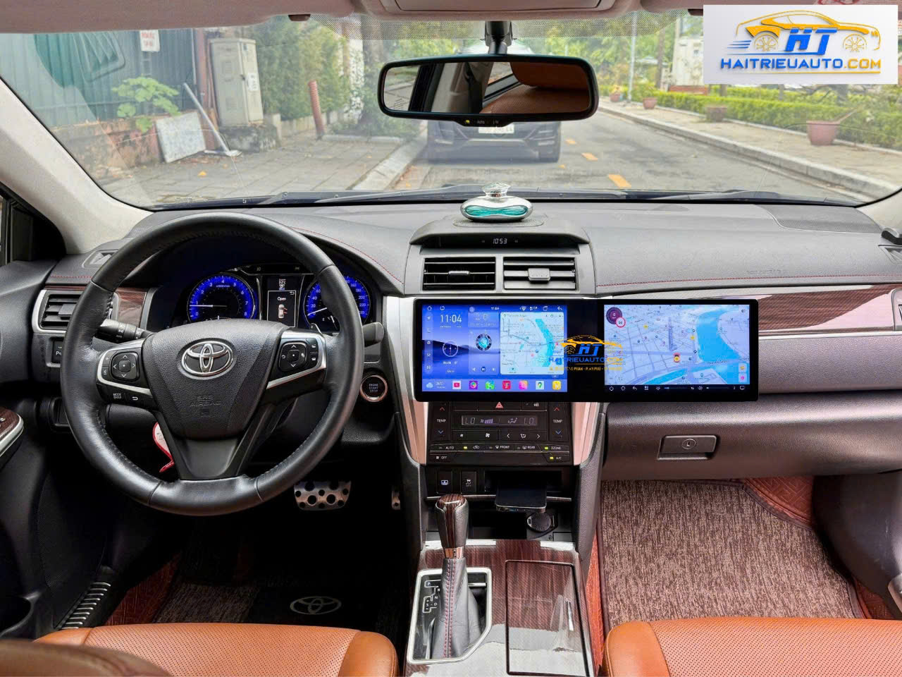Màn hình android Omas A11 xe camry 7 Image