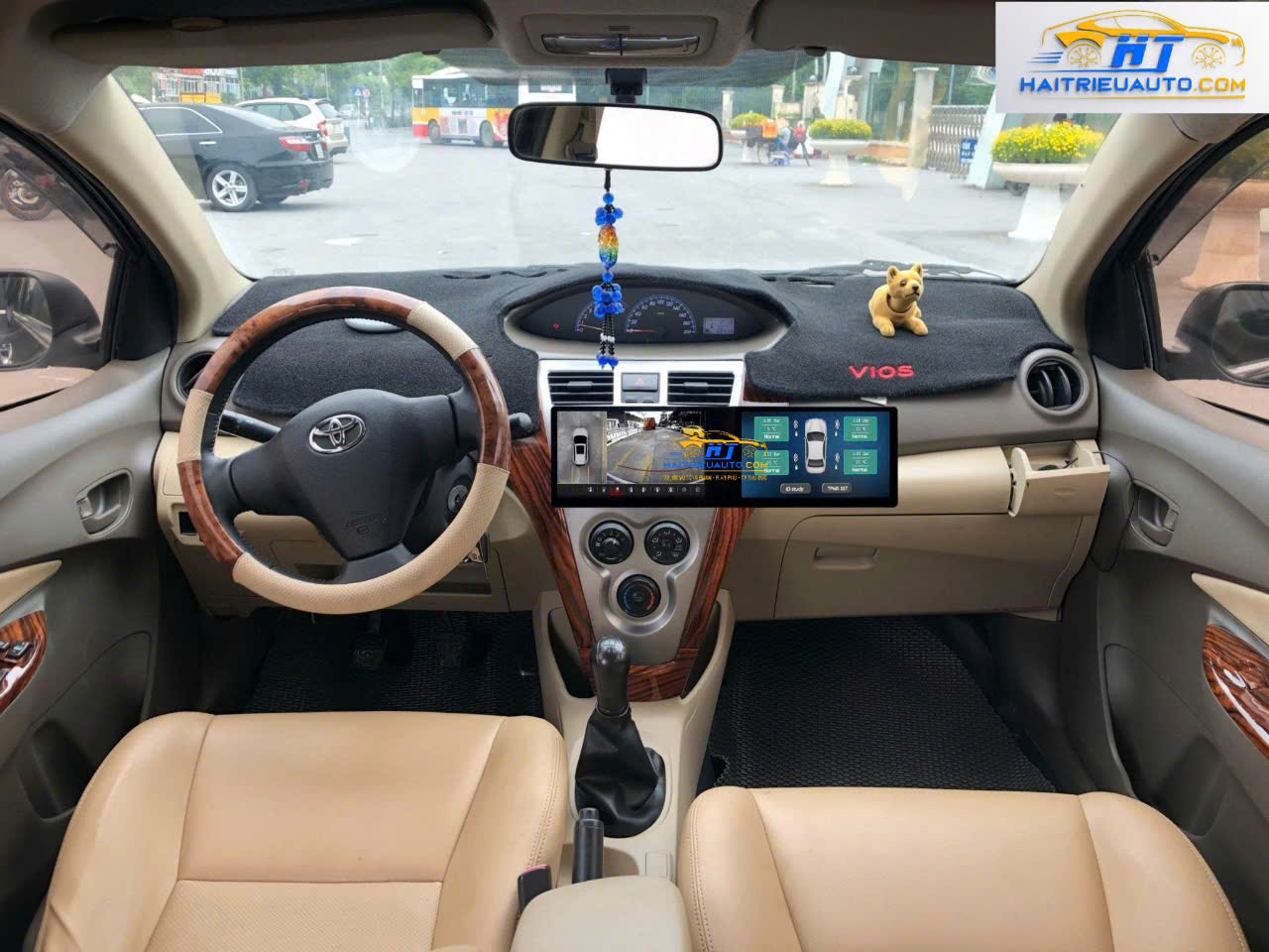 Màn hình android Omas A11 xe vios 4 Image