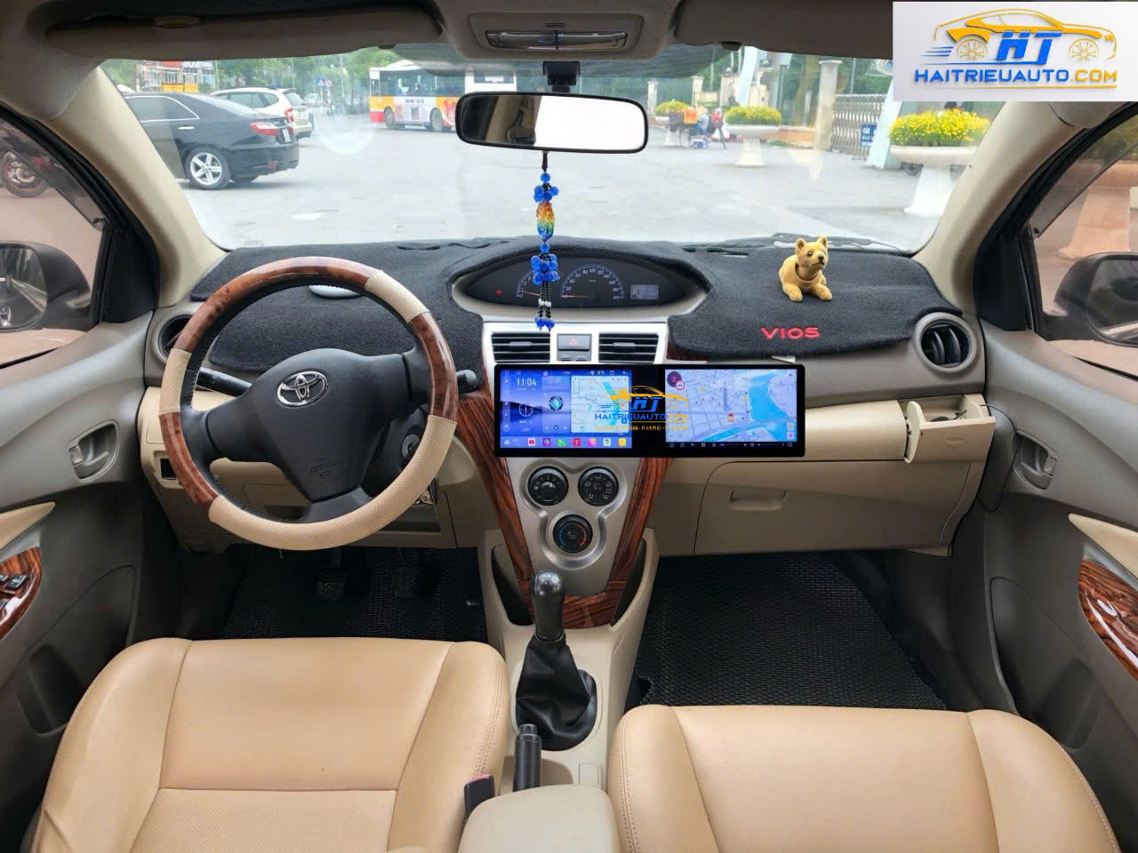 Màn hình android Omas A11 xe vios 6 Image
