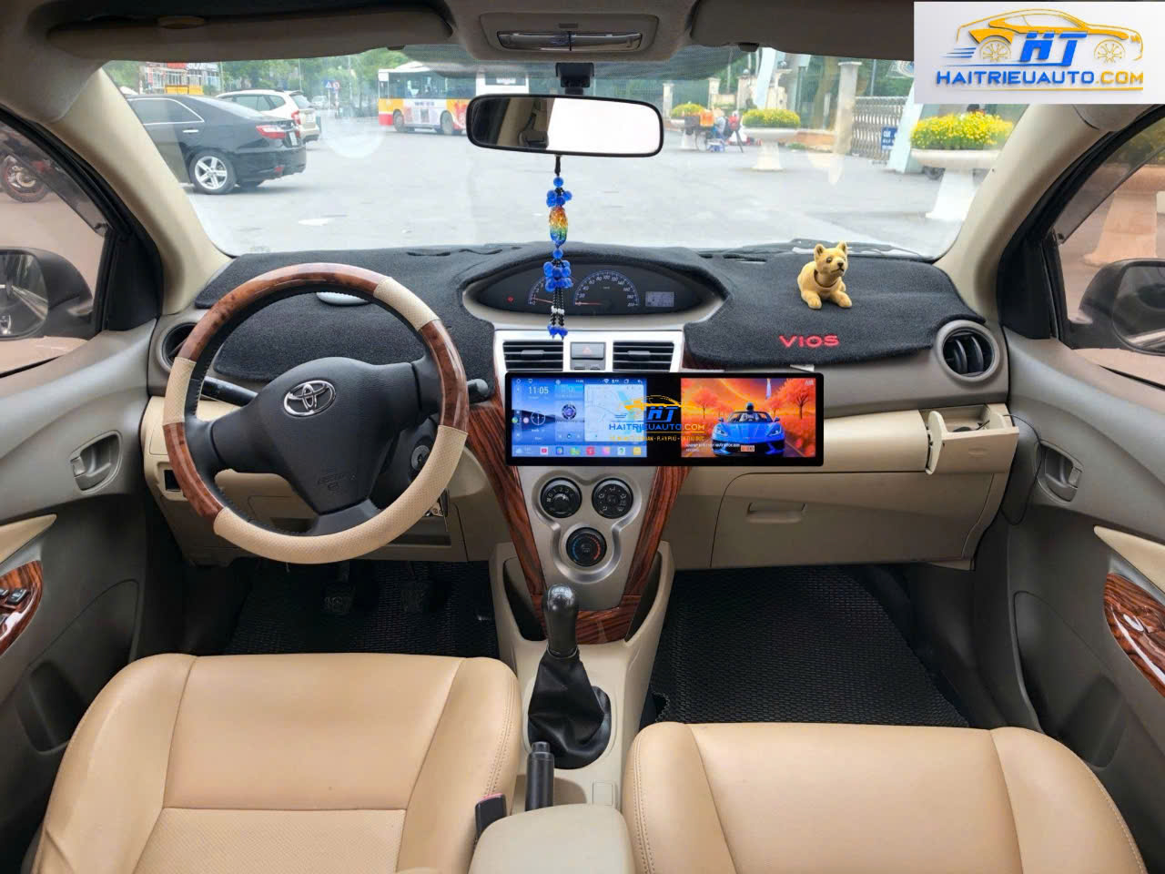 Màn hình android Omas A11 xe vios 2 Image