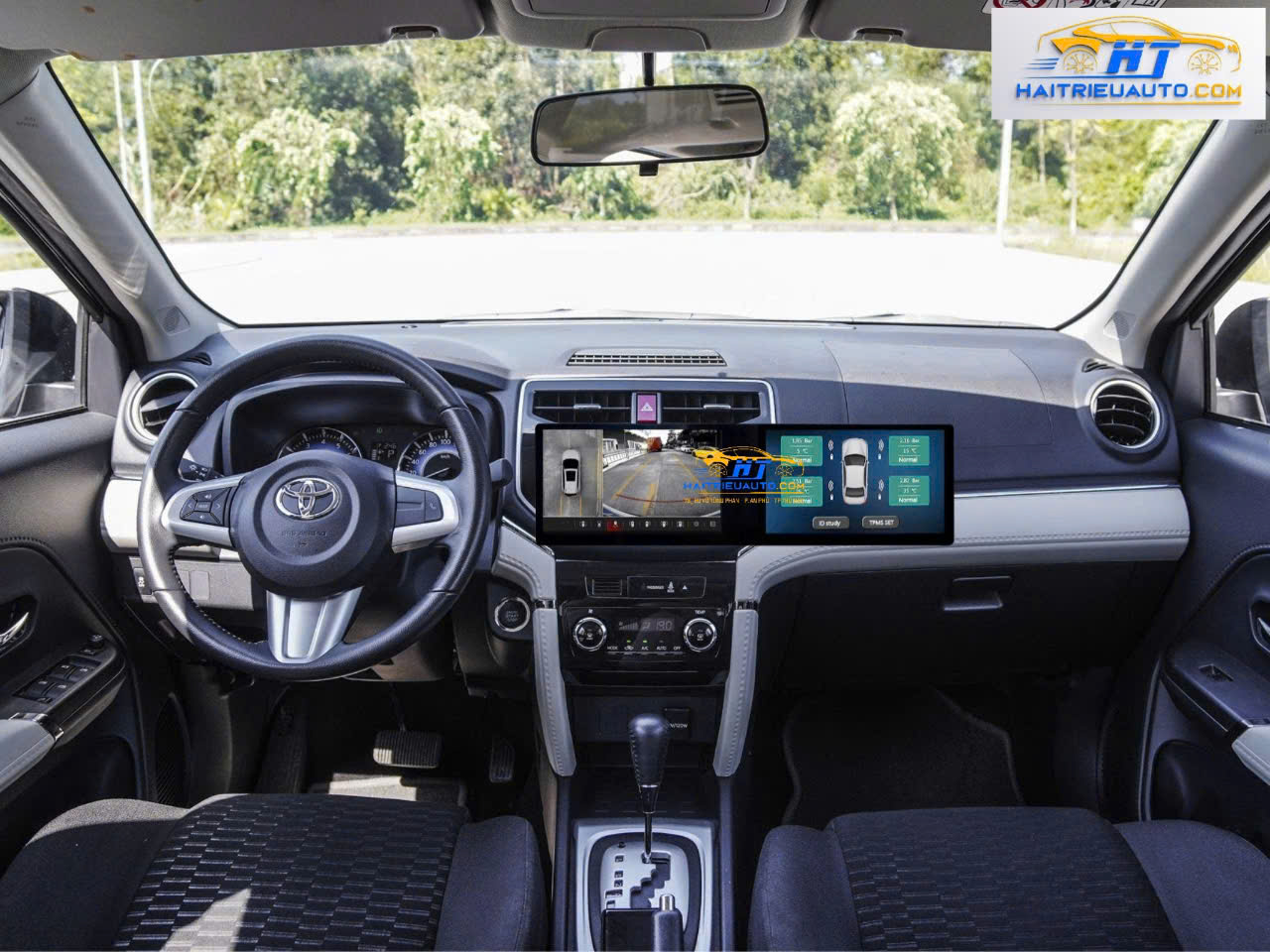 Màn hình android Omas A11 xe Rush 4 Image