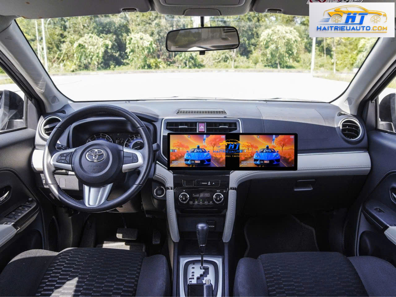 Màn hình android Omas A11 xe Rush 6 Image