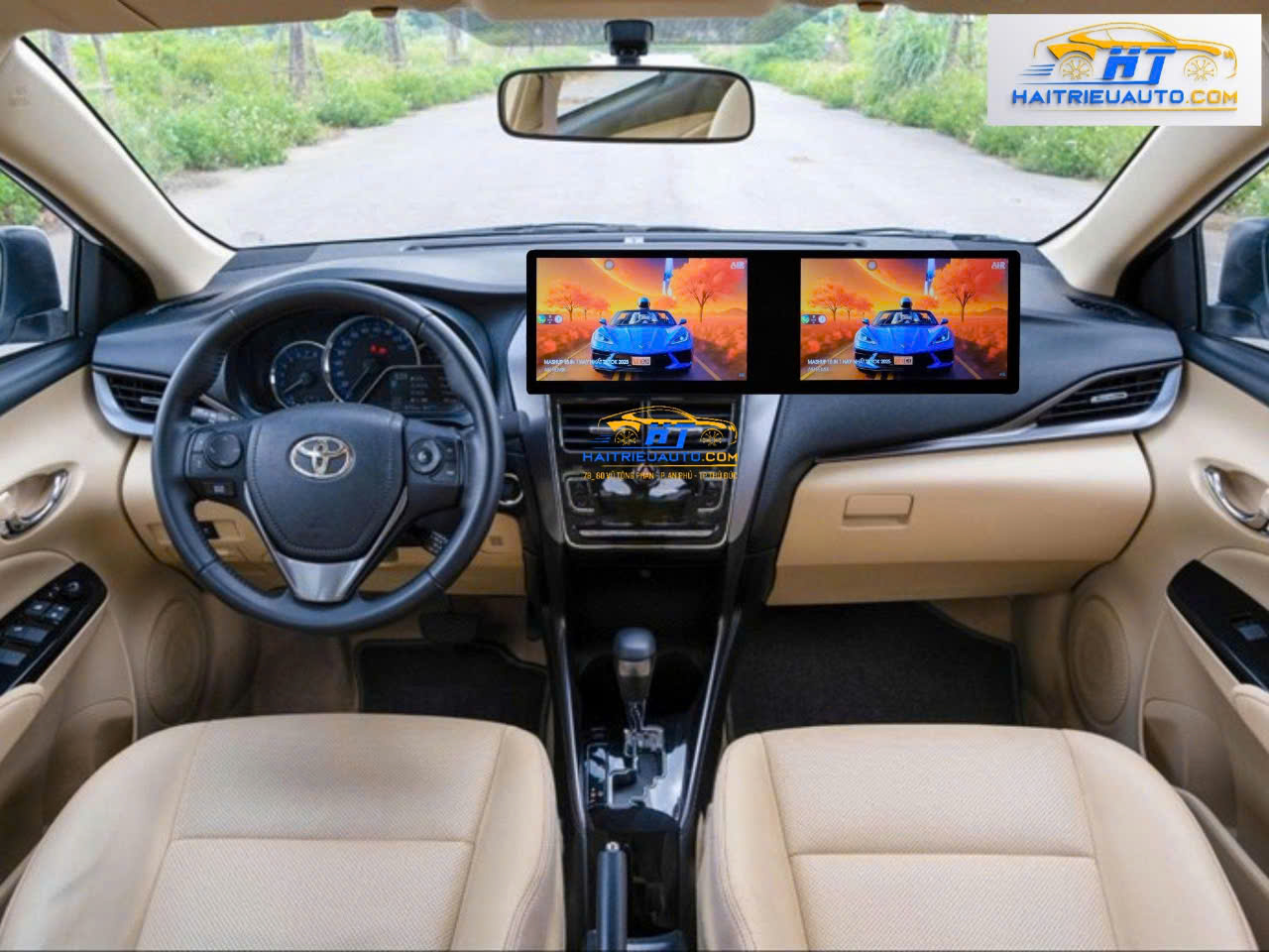 Màn hình android Omas A11 xe Vios 2022 2 Image