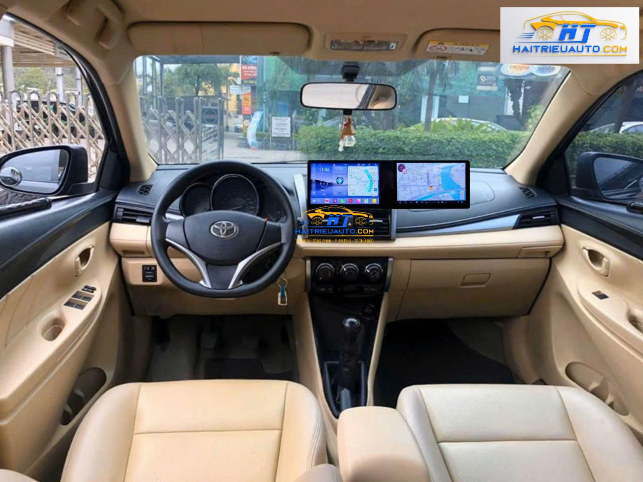 Màn hình android Omas A11 xe Vios 2022 5 Image