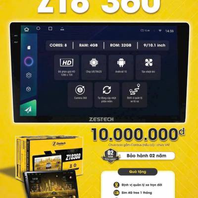 Màn hình android Zestech ZT360 Base