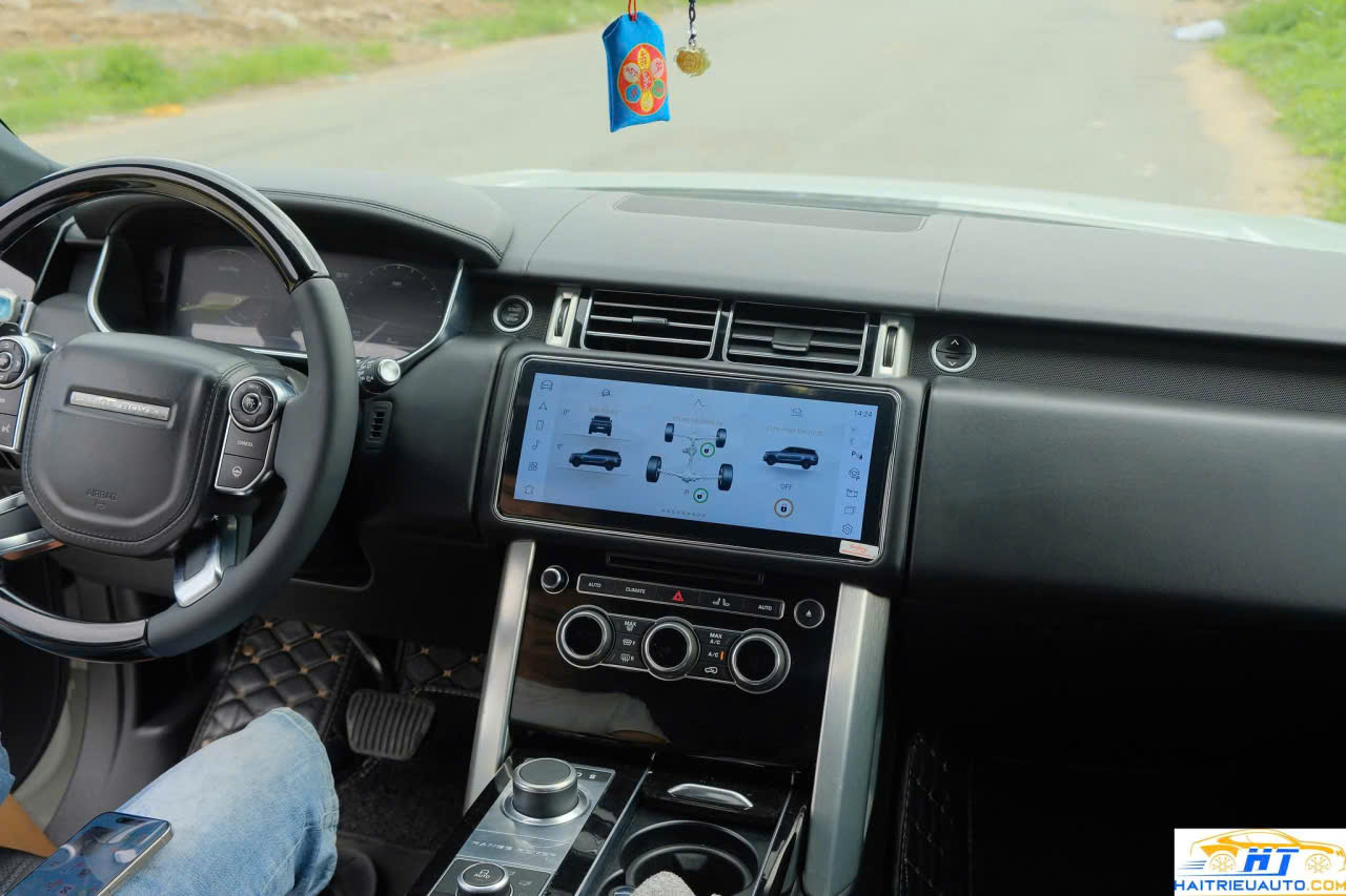 Màn hình android xe Range Rover Vogue 5 Image