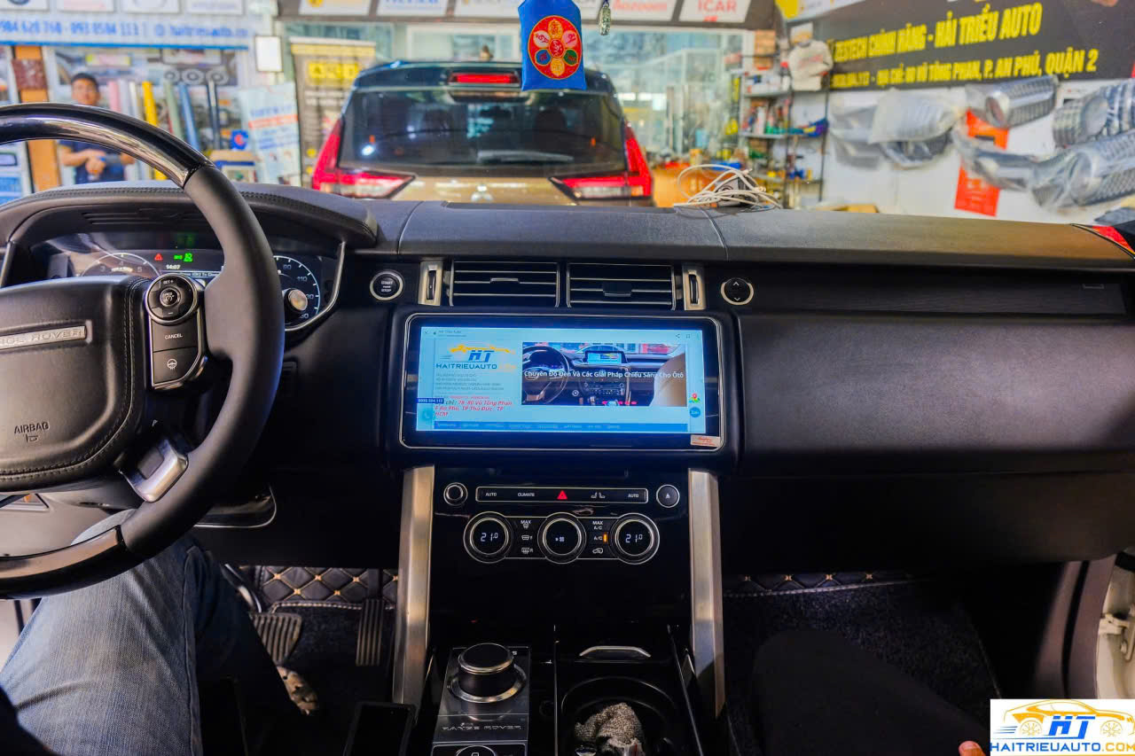 Màn hình android xe Range Rover Vogue 6 Image