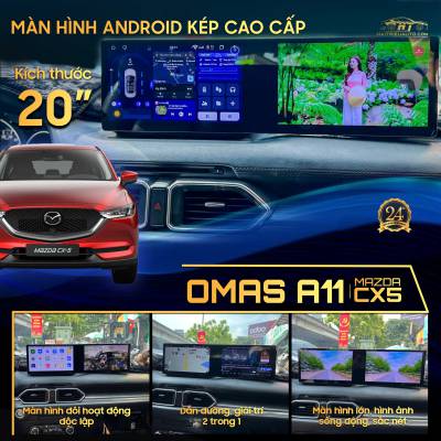Màn hình android Omas A11 xe Mazda 3